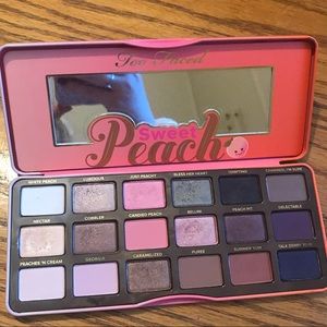 too faced sweet peach eyeshadow palette